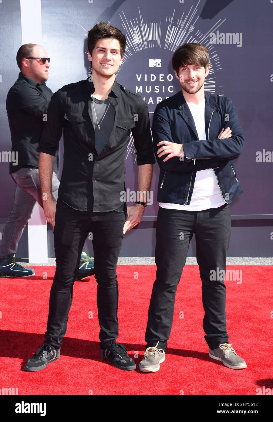 Anthony Padilla Anthony Padilla and Ian Hecox of Smosh arriving at the 2014 MTV Video