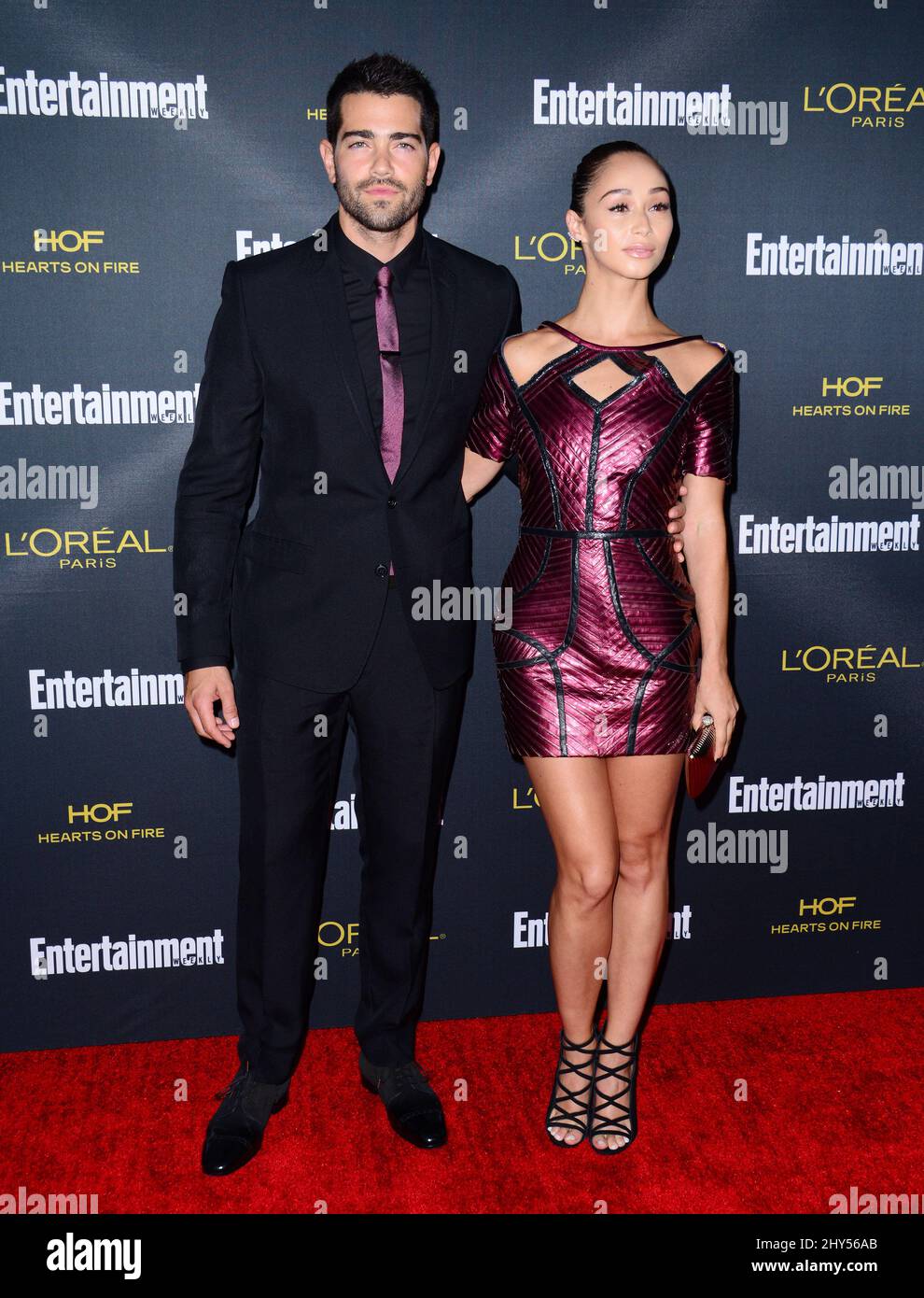 Jesse Metcalfe, Cara Santana attending the 2014 Entertainment Weekly