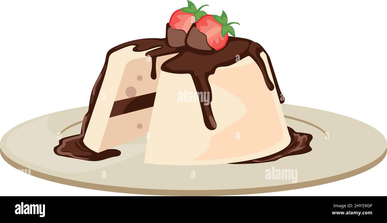 chocolate cake design Stock Vector Image & Art - Alamy