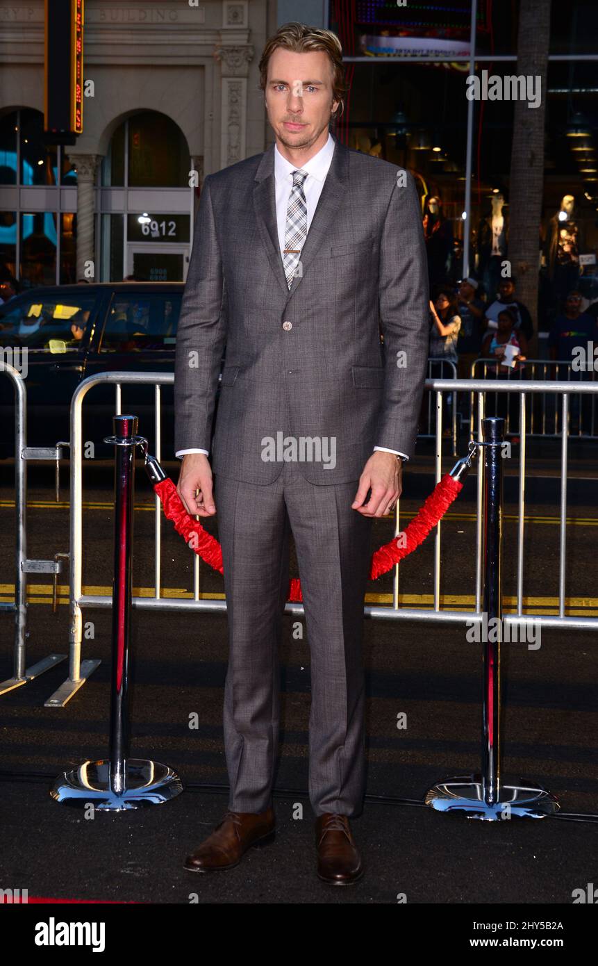 Dax Shepard attending the the premiere of 'This Is Where I Leave You' in Los Angeles Stock Photo