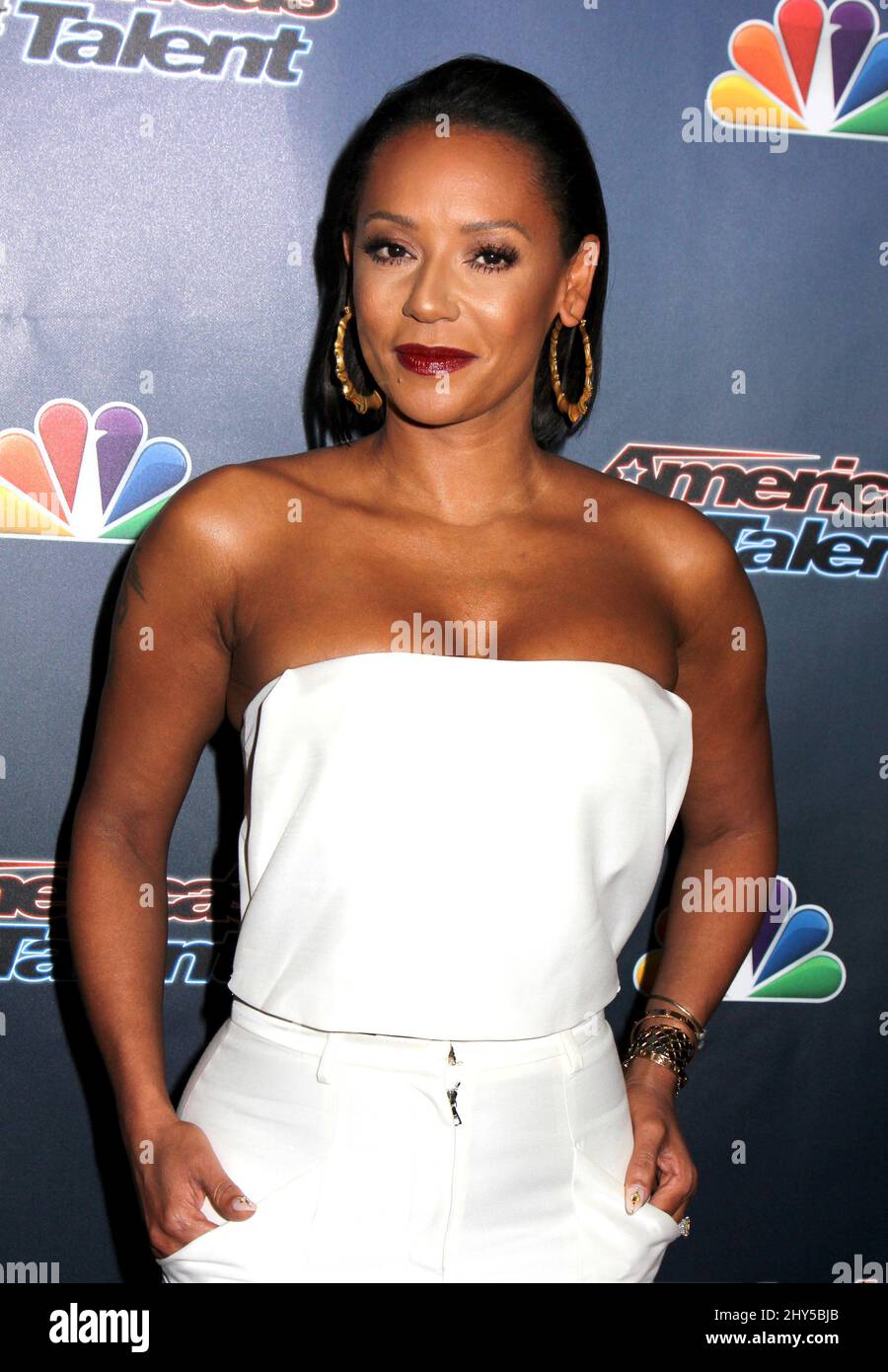 Mel B "America's Got Talent" Season 9 Finale Red Carpet Event Held at(02)