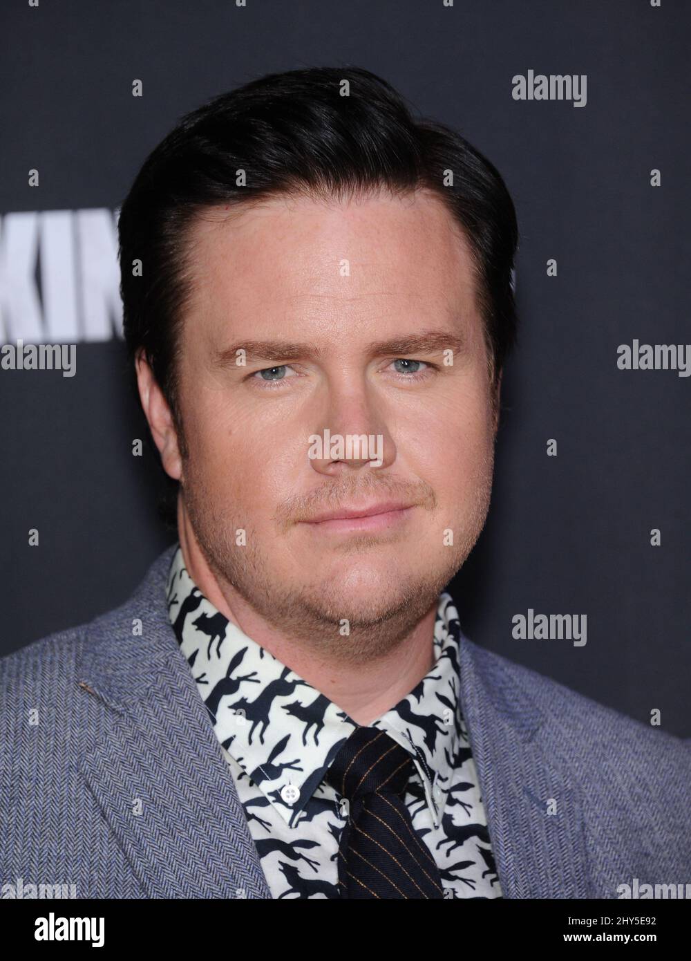 Josh McDermitt attending "The Walking Dead" Season 5 Premiere at the