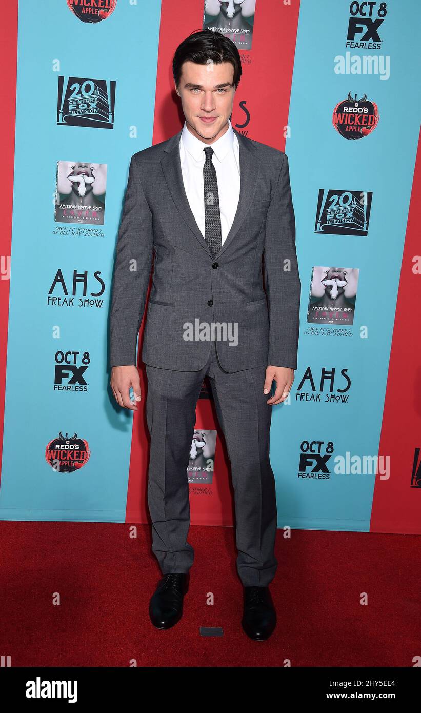 Finn Wittrock attends the "American Horror Story Freak Show" Season