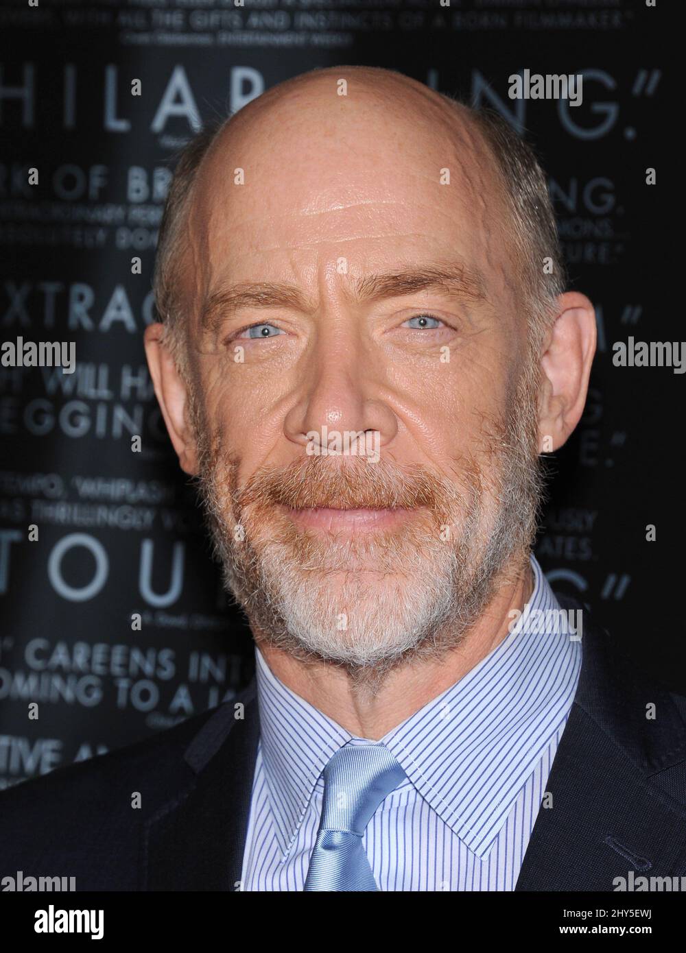 J.K. Simmons attends the Whiplash Premiere, Los Angeles Stock Photo Alamy