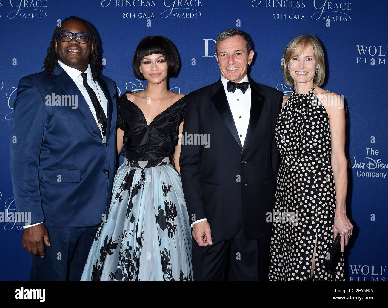 Kazembe Ajamu Coleman, Zendaya Coleman, Bob Iger, Willow Bay attends
