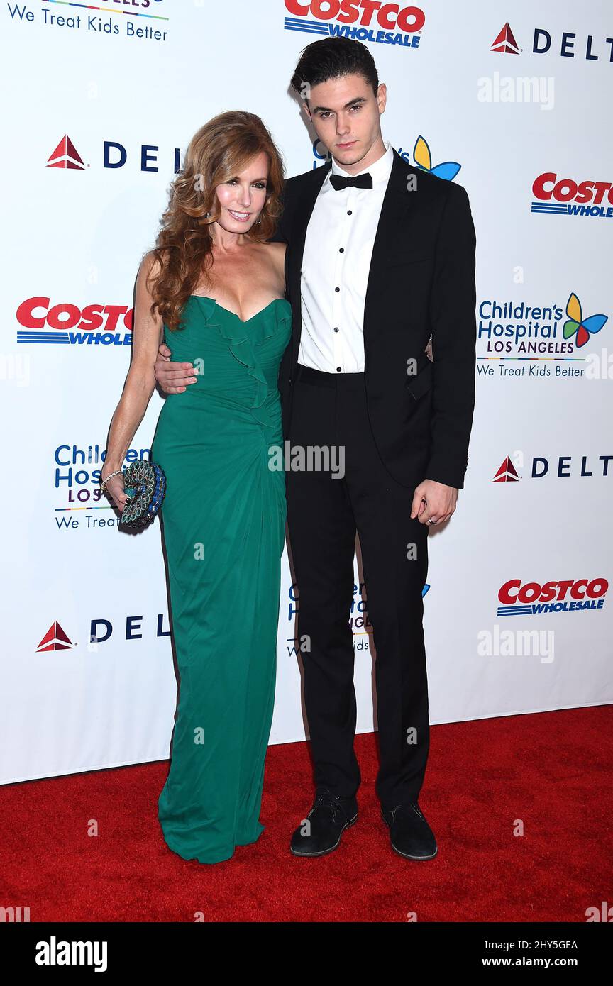 Tracey Bregman and Landon Recht attending the Children's Hospital Gala: Noche de Ninos held at The Event Deck at L.A. Live, in Los Angles, California. Stock Photo
