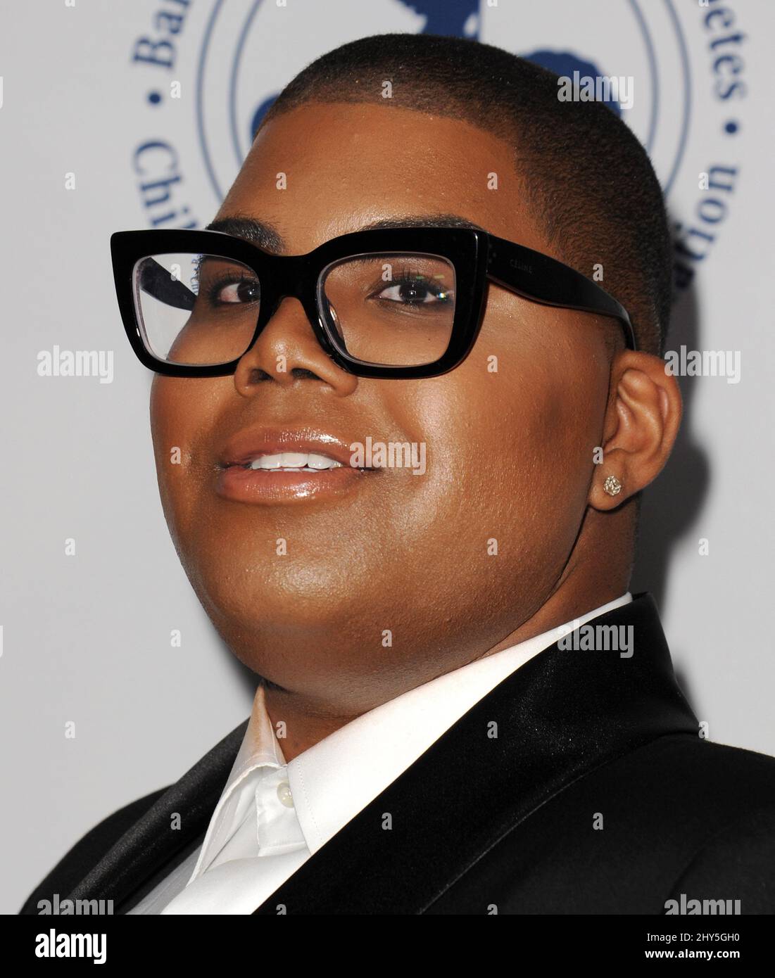 E.J. Johnson attending the 2014 Carousel Of Hope Ball, held at the Beverly Hilton Hotel in Los Angeles, California. Stock Photo