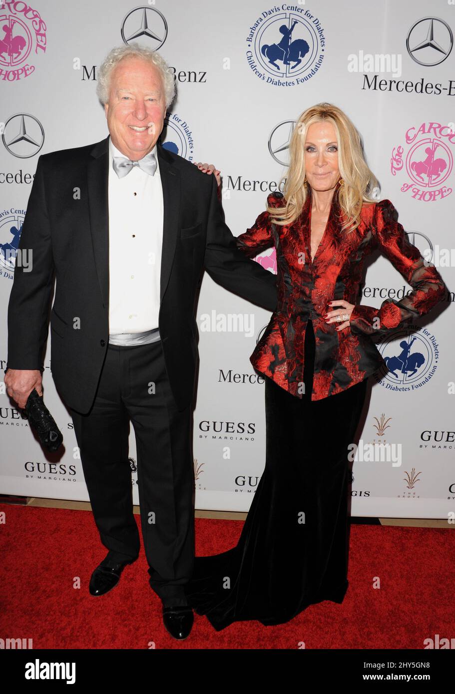 Joan Van Ark arriving for the Carousel Of Hope Ball held at the Beverly Hilton Hotel, Los Angeles. Stock Photo