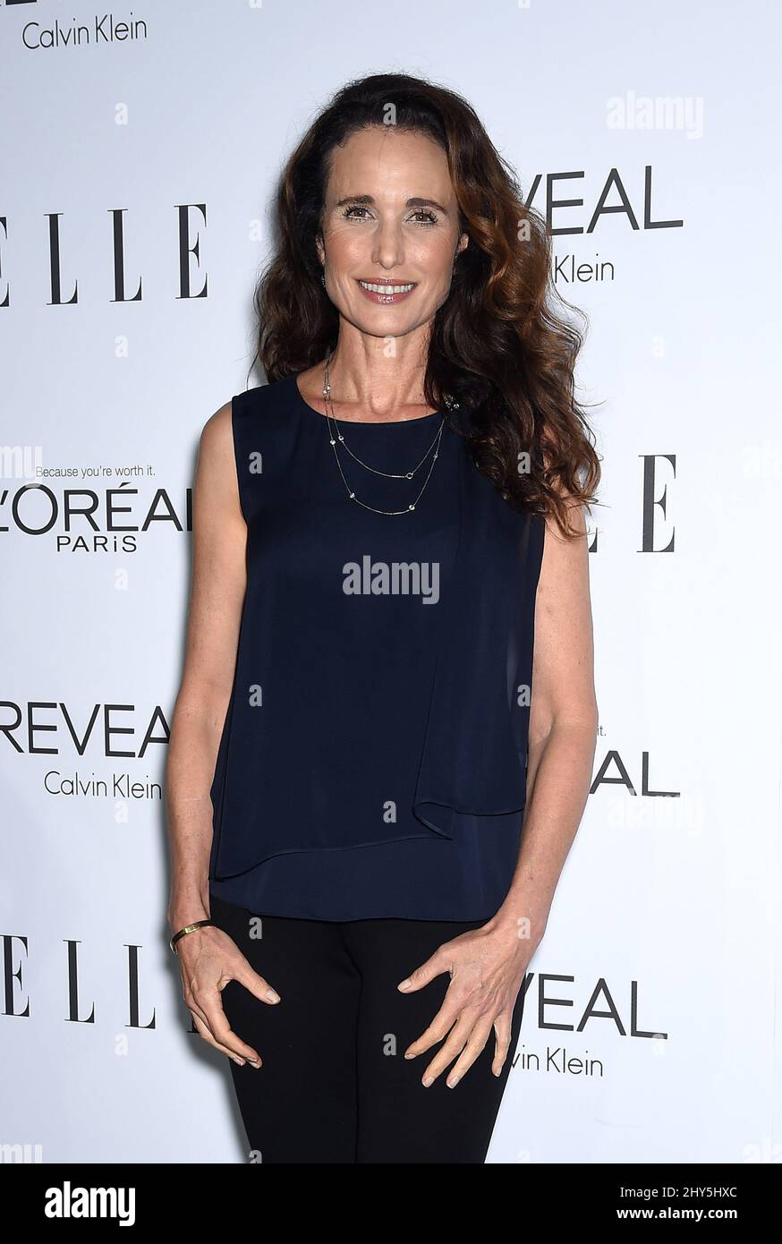 Andie MacDowell attending the 2014 ELLE Women in Hollywood Awards in Los  Angeles, California Stock Photo - Alamy