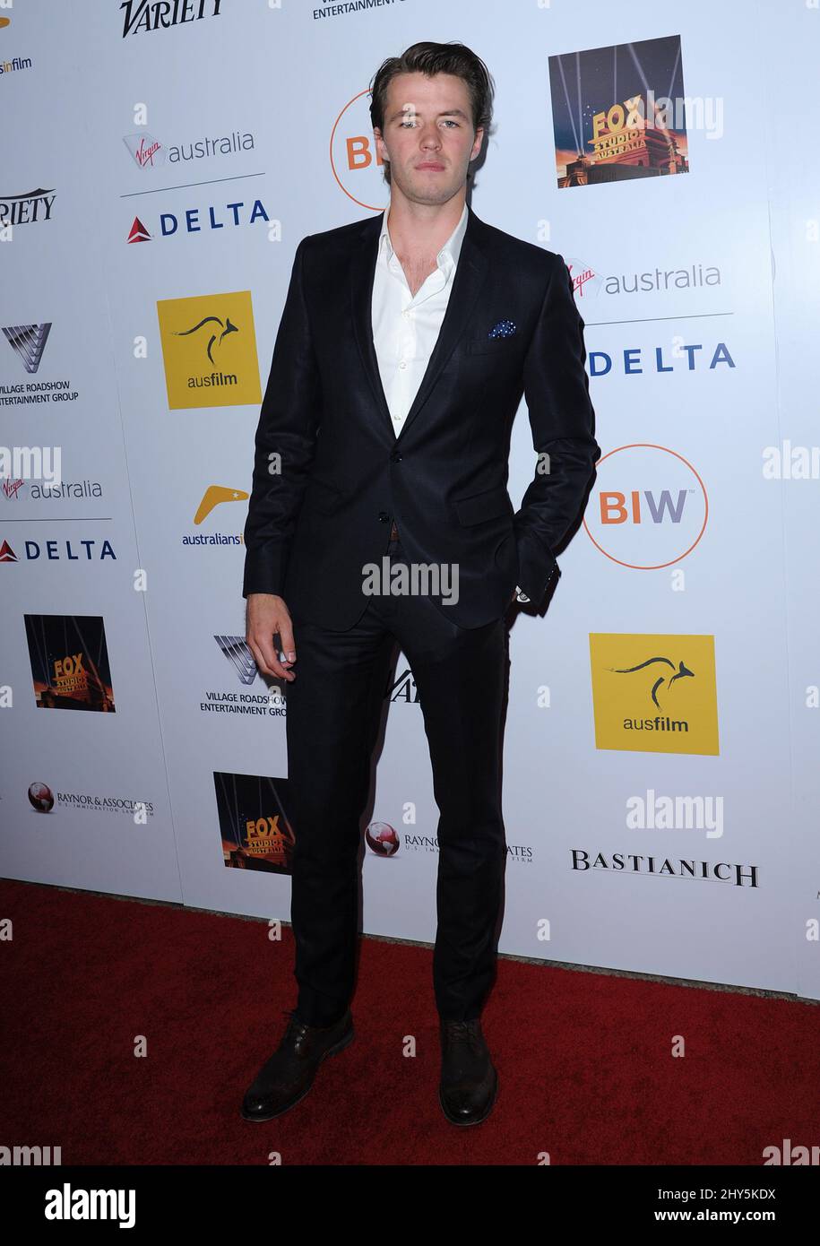 Thomas Cocquerel attending the 3rd Annual Australians in Film Awards ...