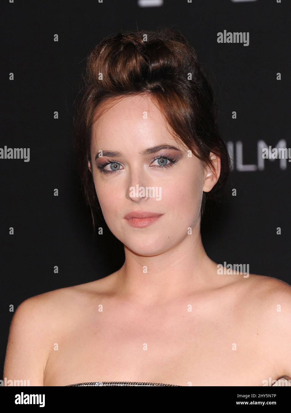 Dakota Johnson attends the 2014 LACMA Art + Film Gala at the LACMA, Los