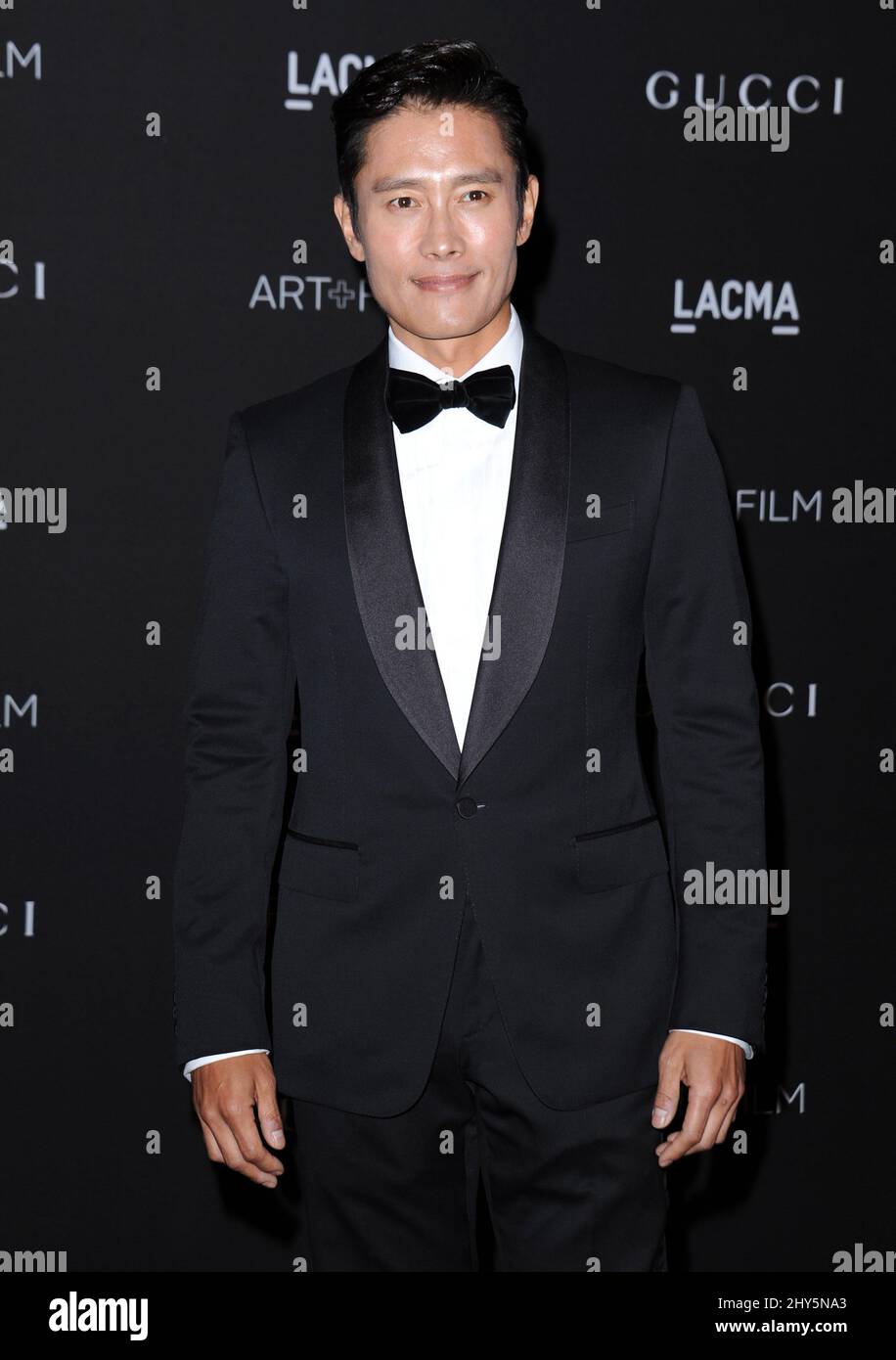 Byung-hun Lee attends the 2014 LACMA Art + Film Gala at the LACMA, Los Angeles Stock Photo