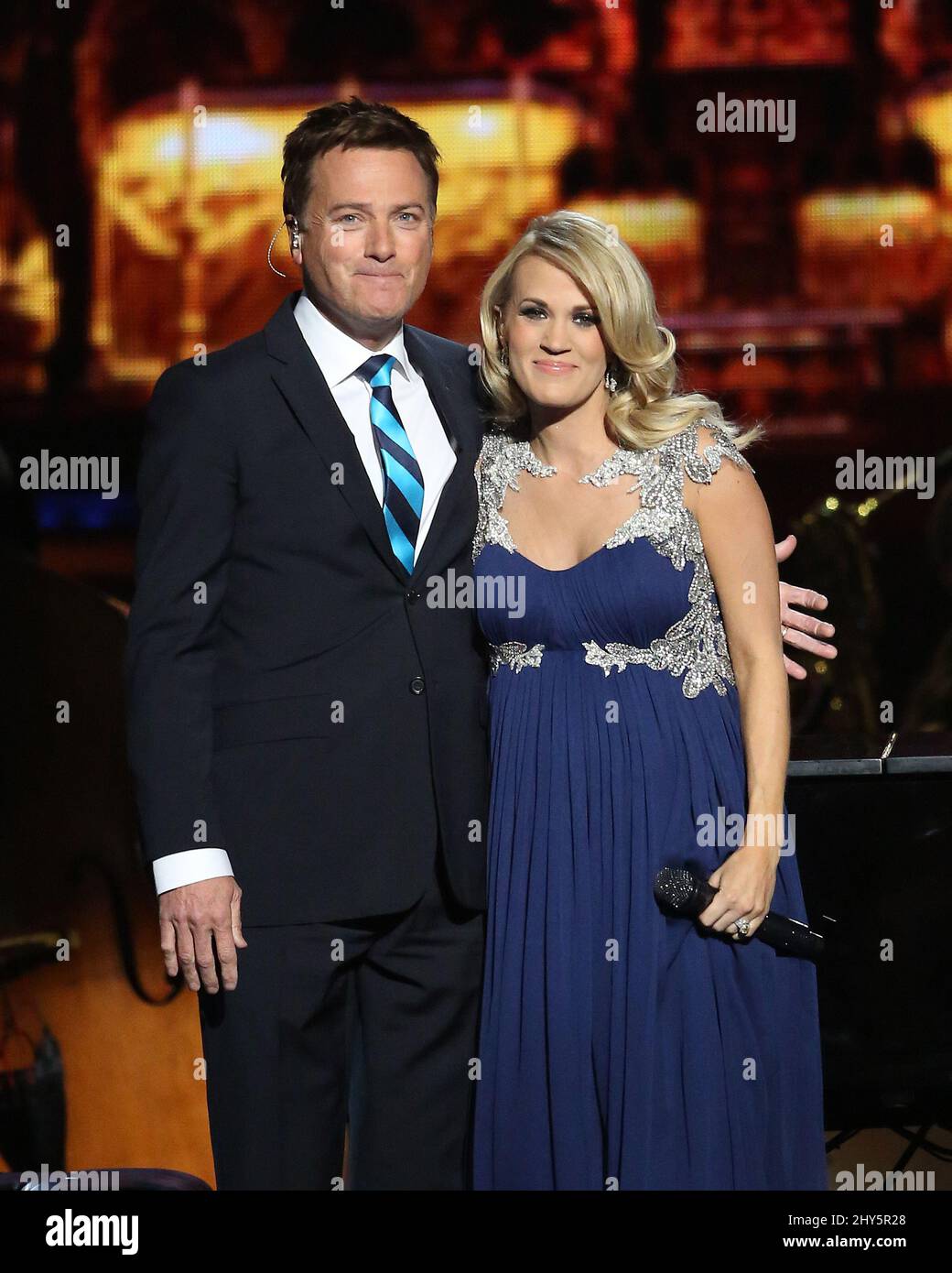 Carrie Underwood and Michael W. Smith CMA Country Christmas held at the