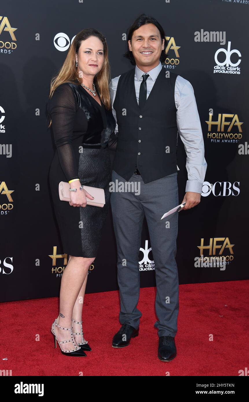 Adam Beach attending The Hollywood Film Awards 2014 held at the