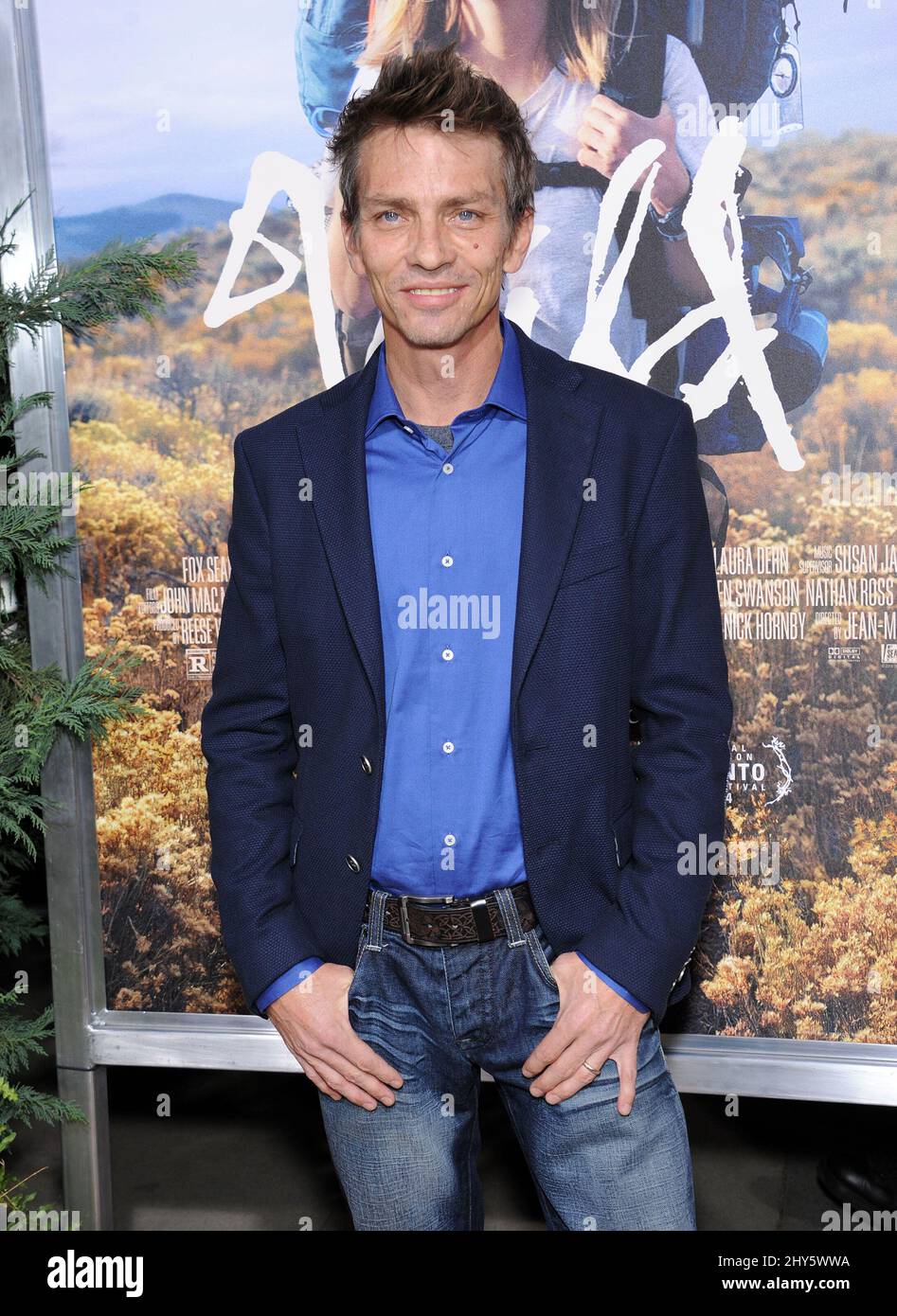 Charles Baker arriving for the Wild premiere at the Academy of Motion Pictures, Los Angeles