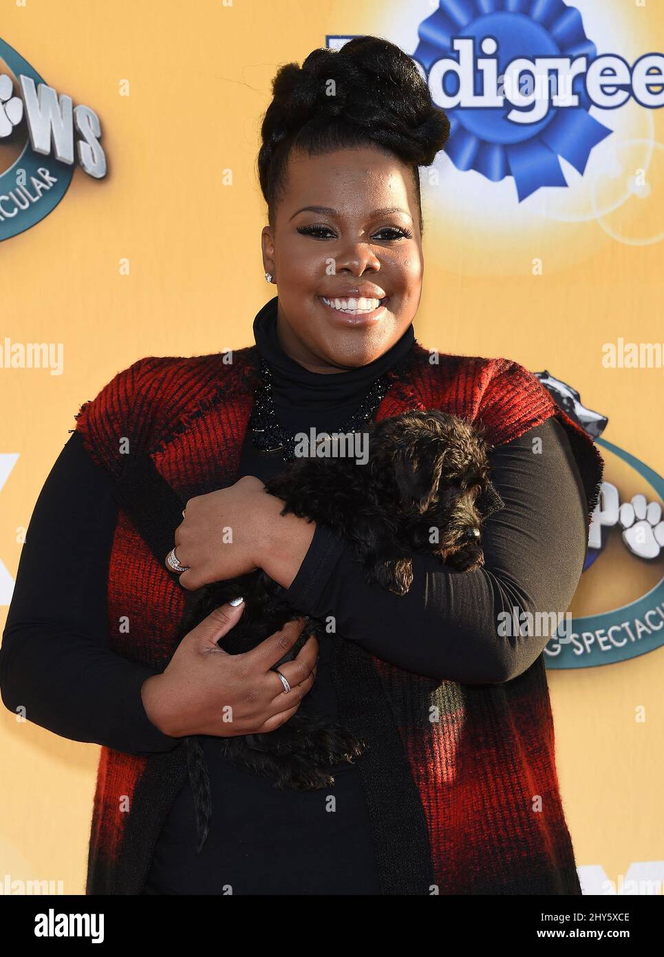 Amber riley ruby attending foxs cause paws hi-res stock photography and