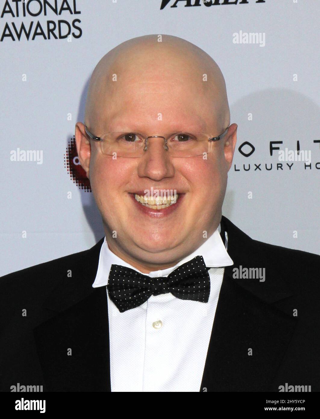 Matt lucas 2014 international academy hires stock photography and images Alamy