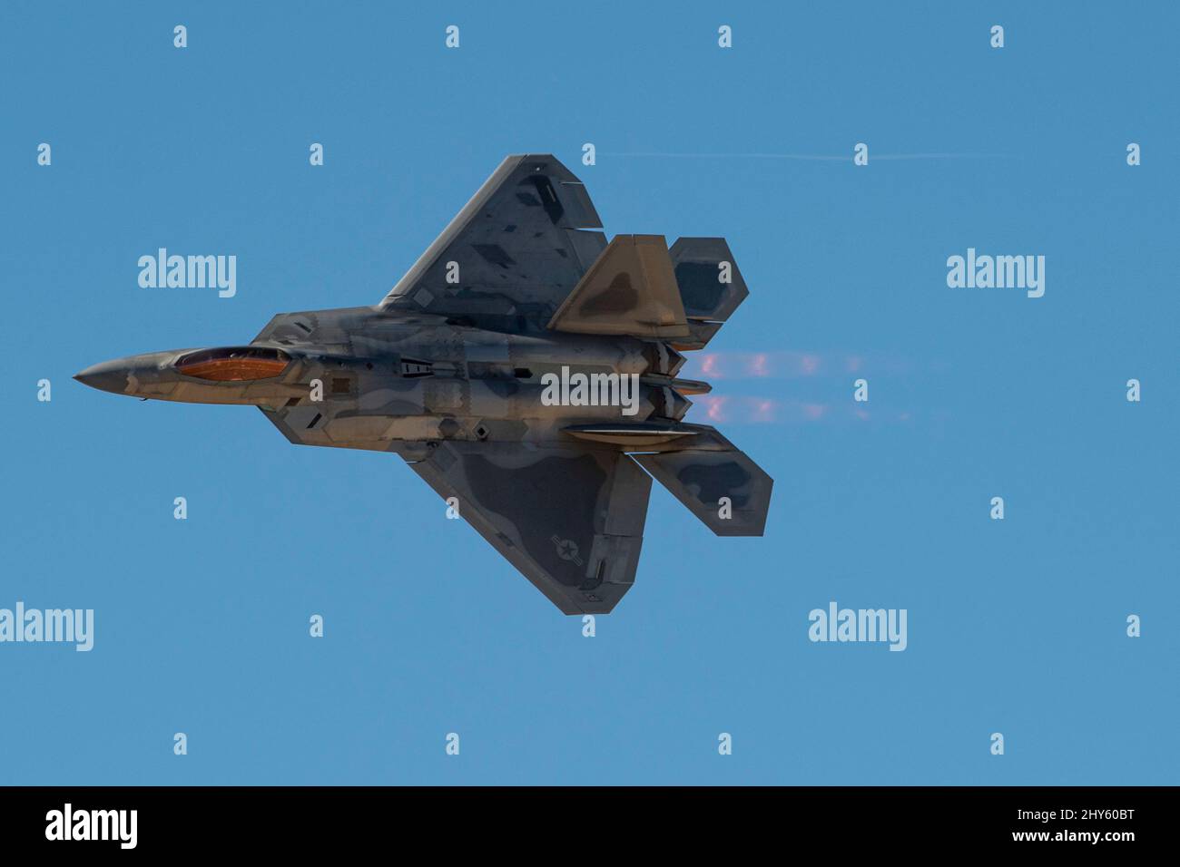 U.S. Air Force Maj. Joshua “Cabo” Gunderson, F-22 Raptor Demonstration ...