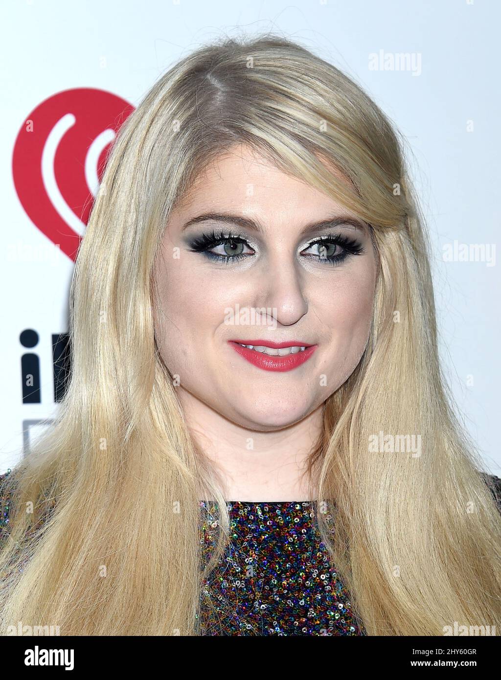 Meghan Trainor arrives for KIIS FM's Jingle Ball concert held at
