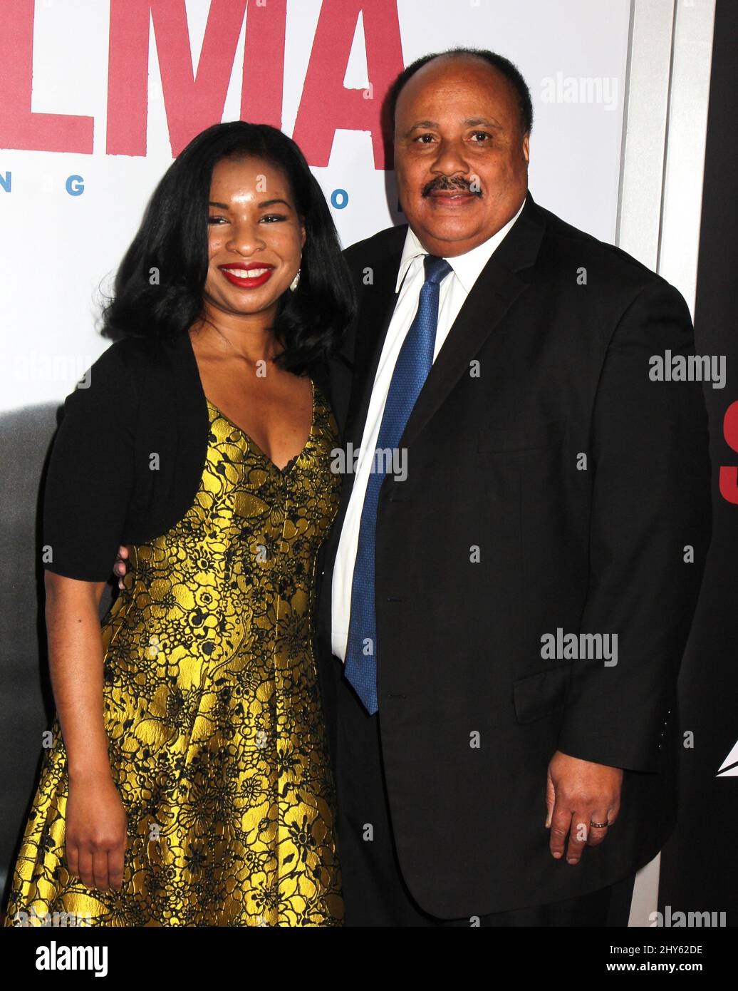 Martin Luther King III and Arndrea Waters attending the &ldquo;Selma&rdquo; New