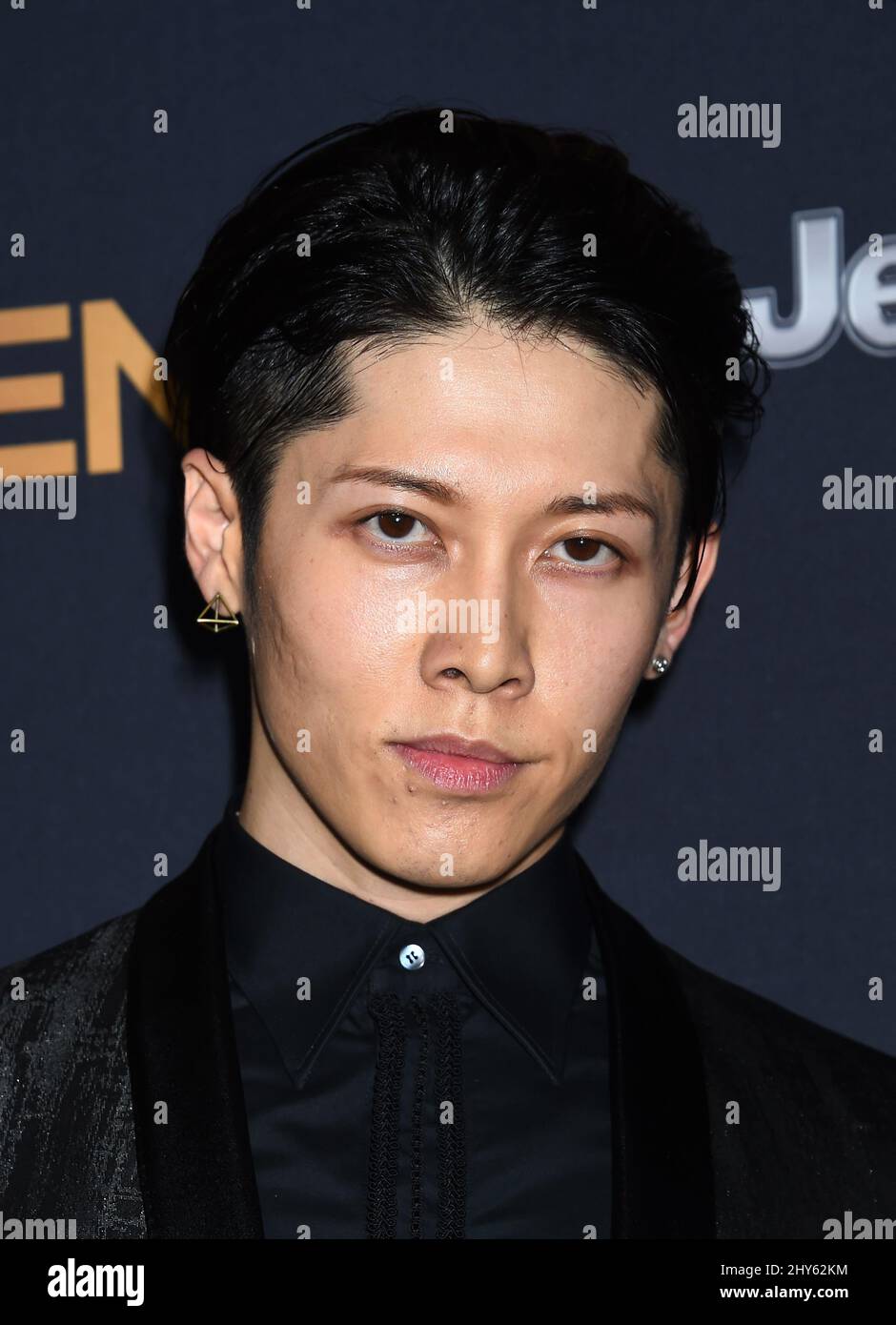 Miyavi attending the 'Unbroken' Premiere in Los Angeles Stock Photo Alamy