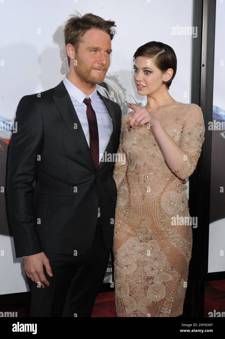 Jake McDorman & Analeigh Tipton Attending The American Sniper