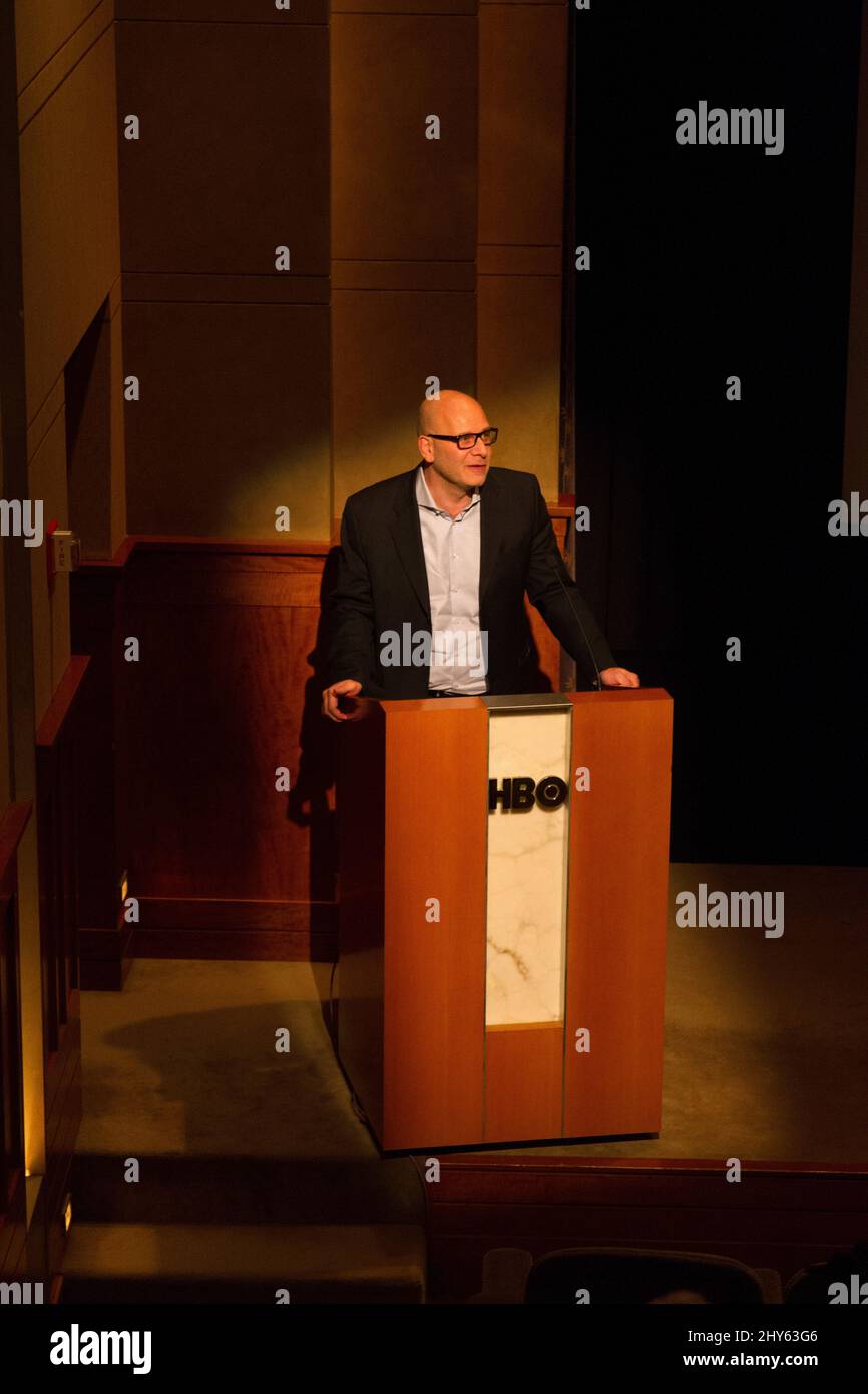 Lou DiBella attending the 'Tapia' New York Premiere held at the HBO