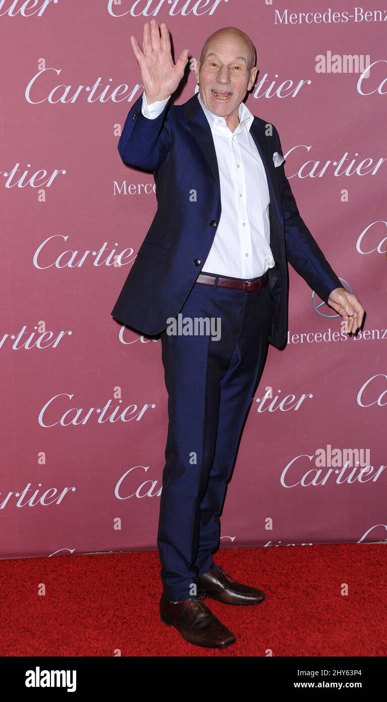 Patrick Stewart attending the 2015 Palm Springs International Film