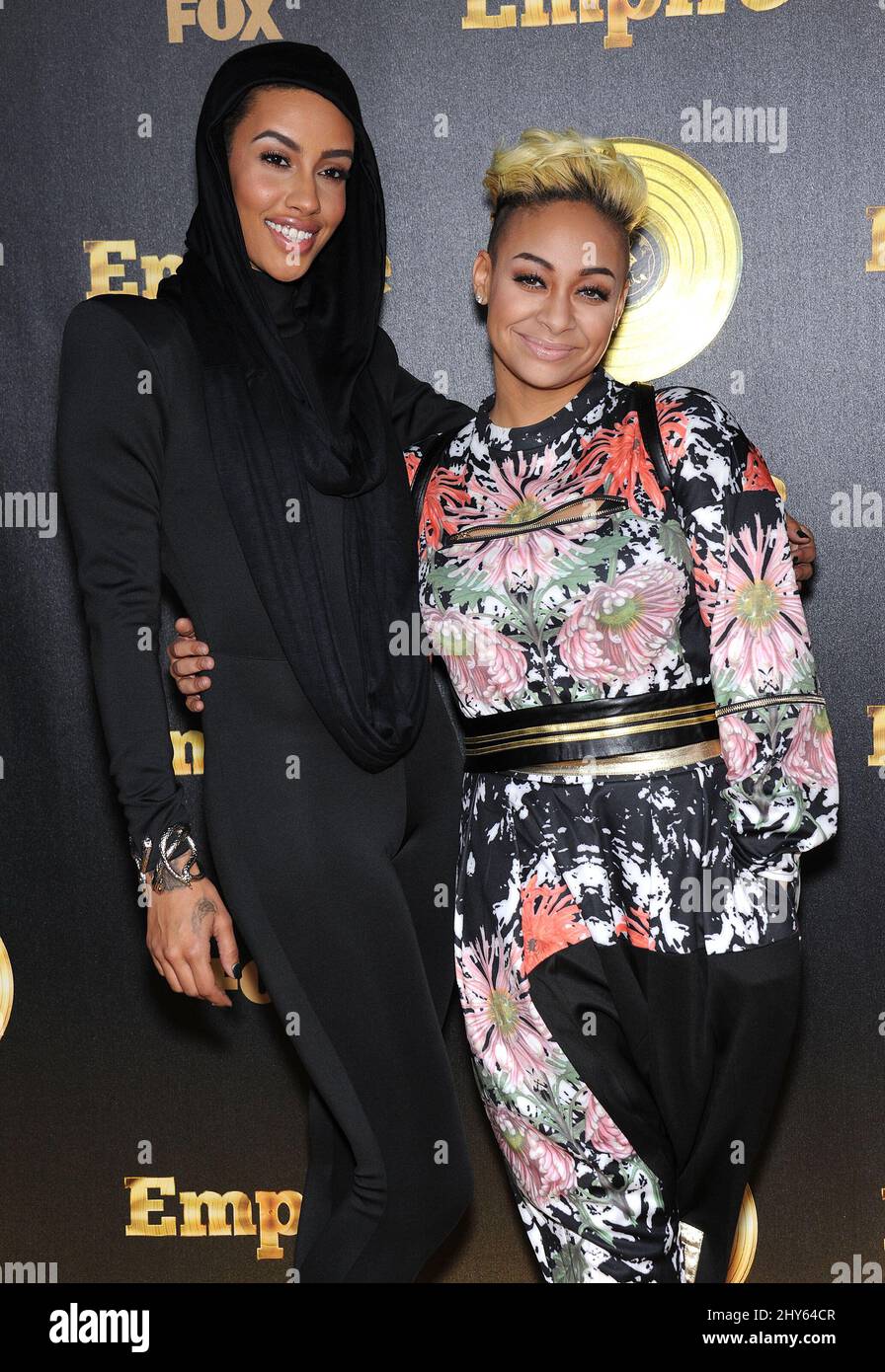 Raven Simone & AzMarie Livingston attending the premiere of 'Empire
