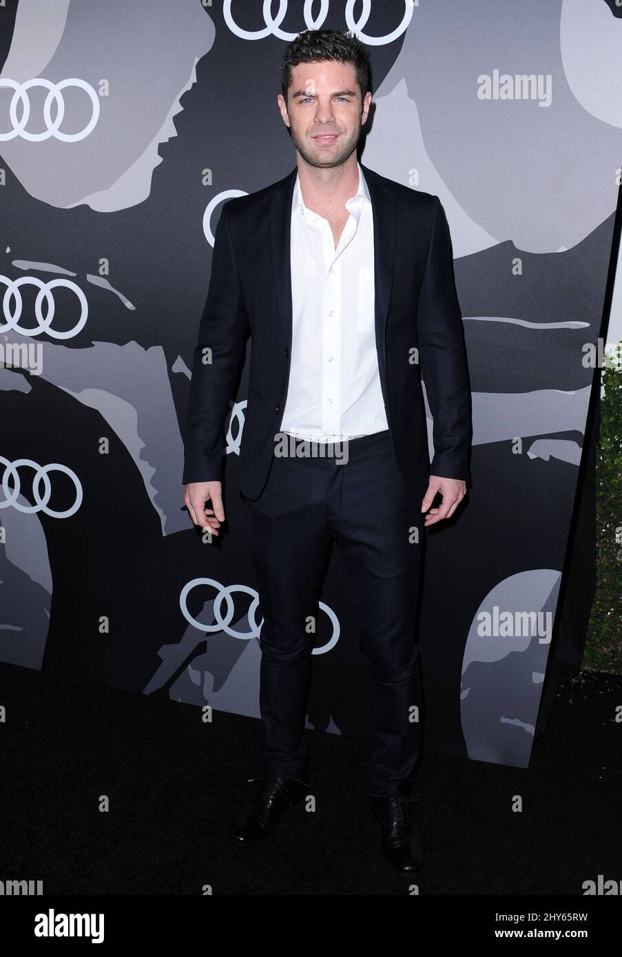 Sterling Jones arrives at Audi Kicks Off Golden Globes Week 2015 at Cecconi's on Thursday, Jan 8, 2015 in West Hollywood, CA. Stock Photo