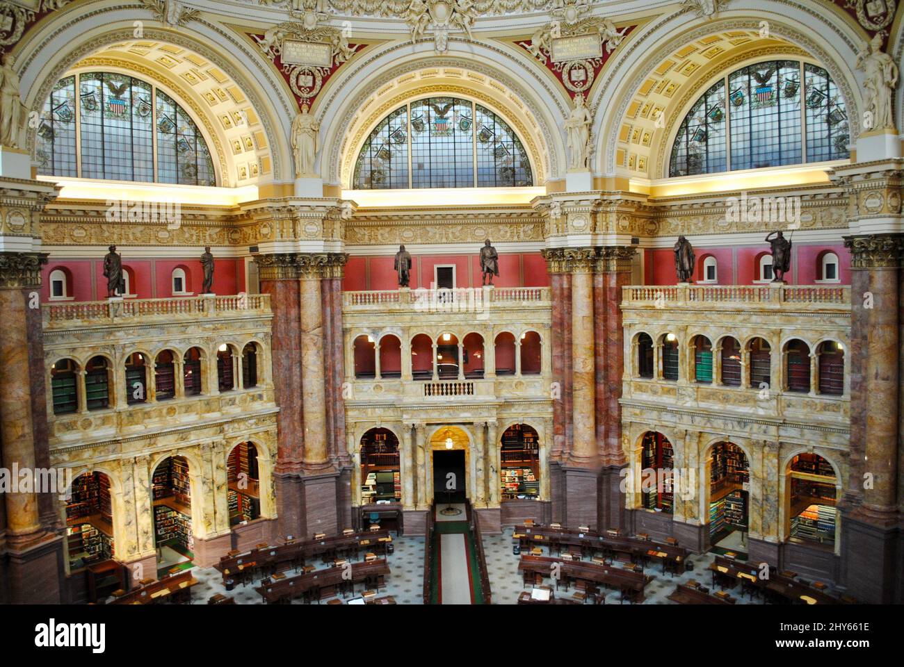 Library of Congress, Washington DC is the largest research library in the world Stock Photo