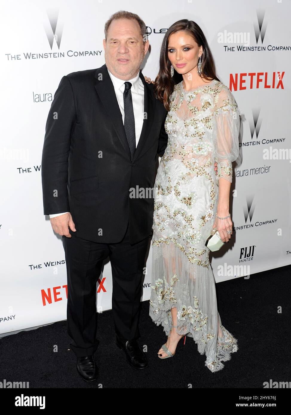 Harvey Weinstein and Chapman attending the Weinstein Company