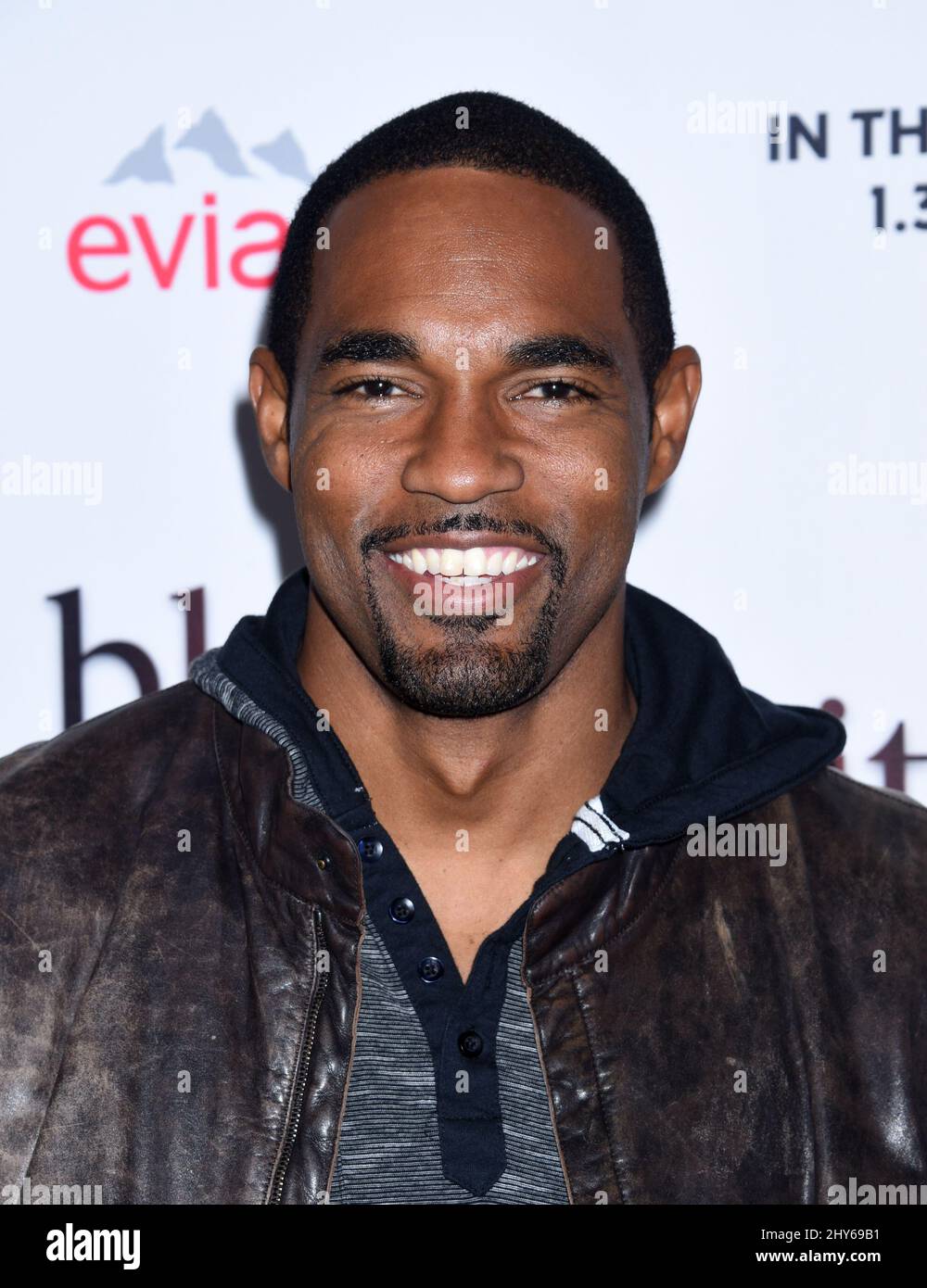 Jason arriving for the Black or White premiere held at the Regal