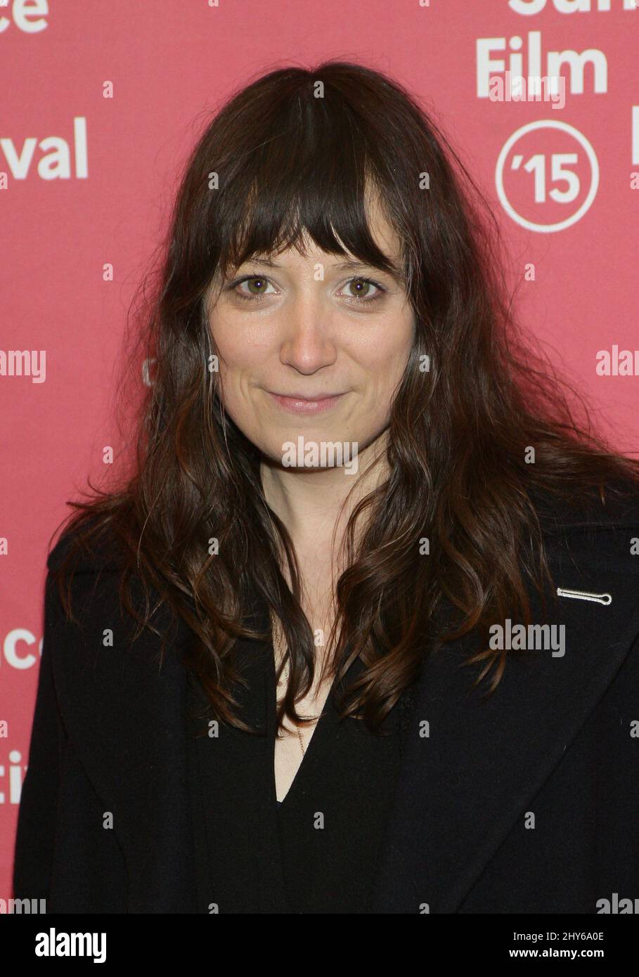 Nicole Beckwith (Director and Screenwriter) attending the 2015 Sundance Film Festival Premiere of Stockholm, Pennysylvania at Eccles Theater in Park City, Utah Stock Photo