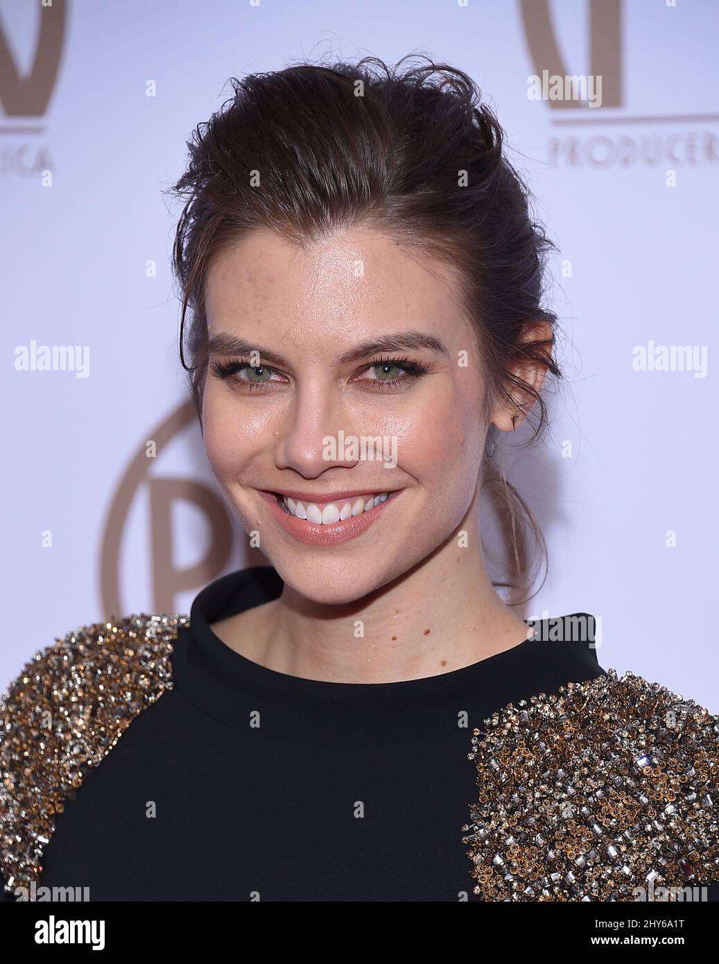 Lauren Cohan attending the 26th Annual Producers Guild Awards at the ...