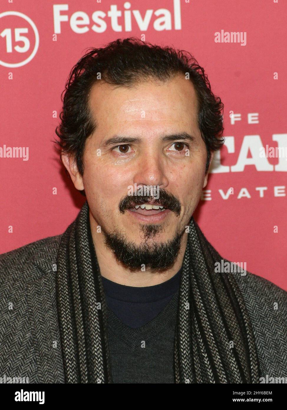 John Leguizamo attending the 2015 Sundance Film Festival Premiere of EXPERIMENTER held at the Eccles Theatre Stock Photo
