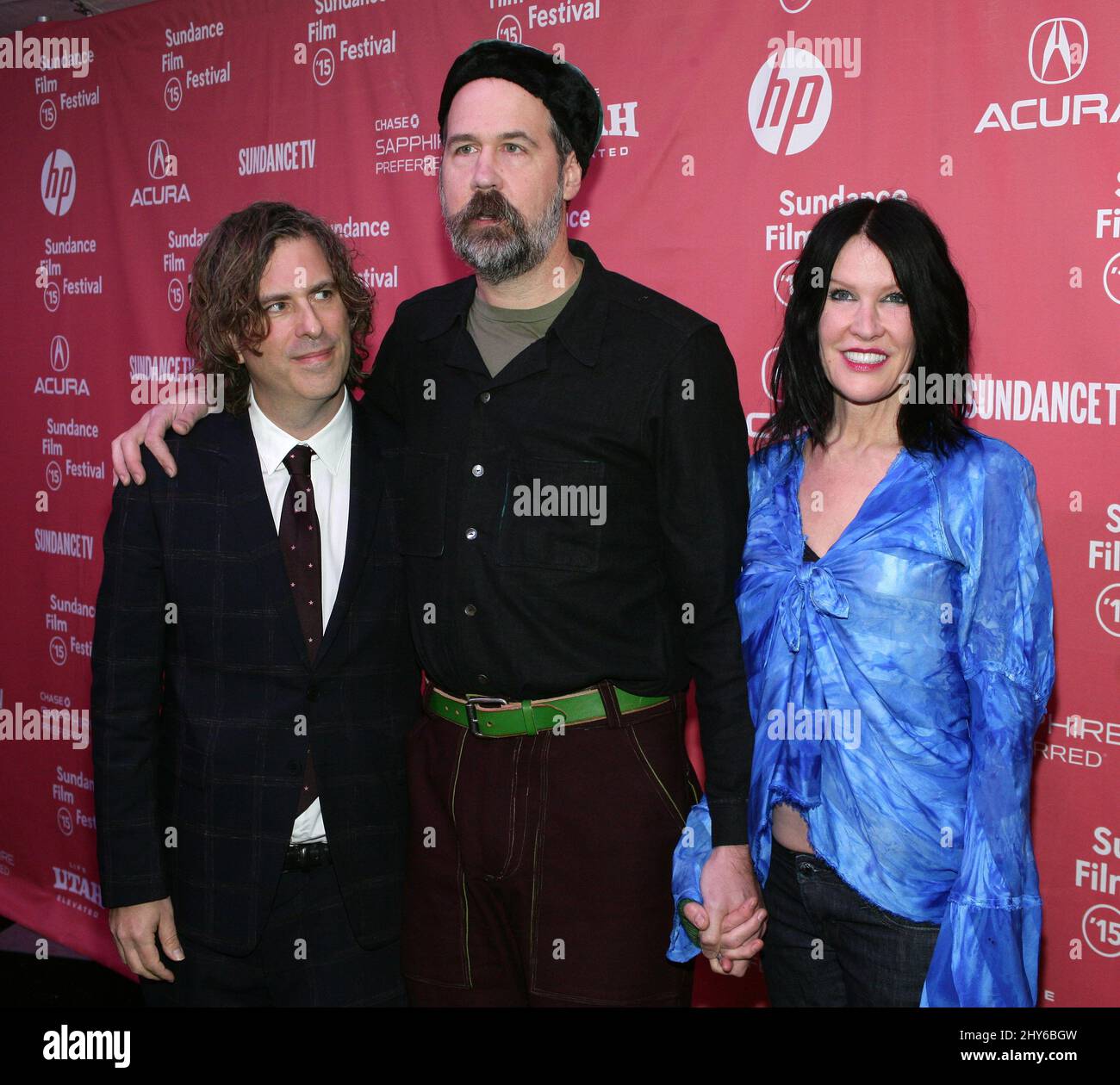 Brett Krist Novoselic and Darbury Stenderu attending the 2015