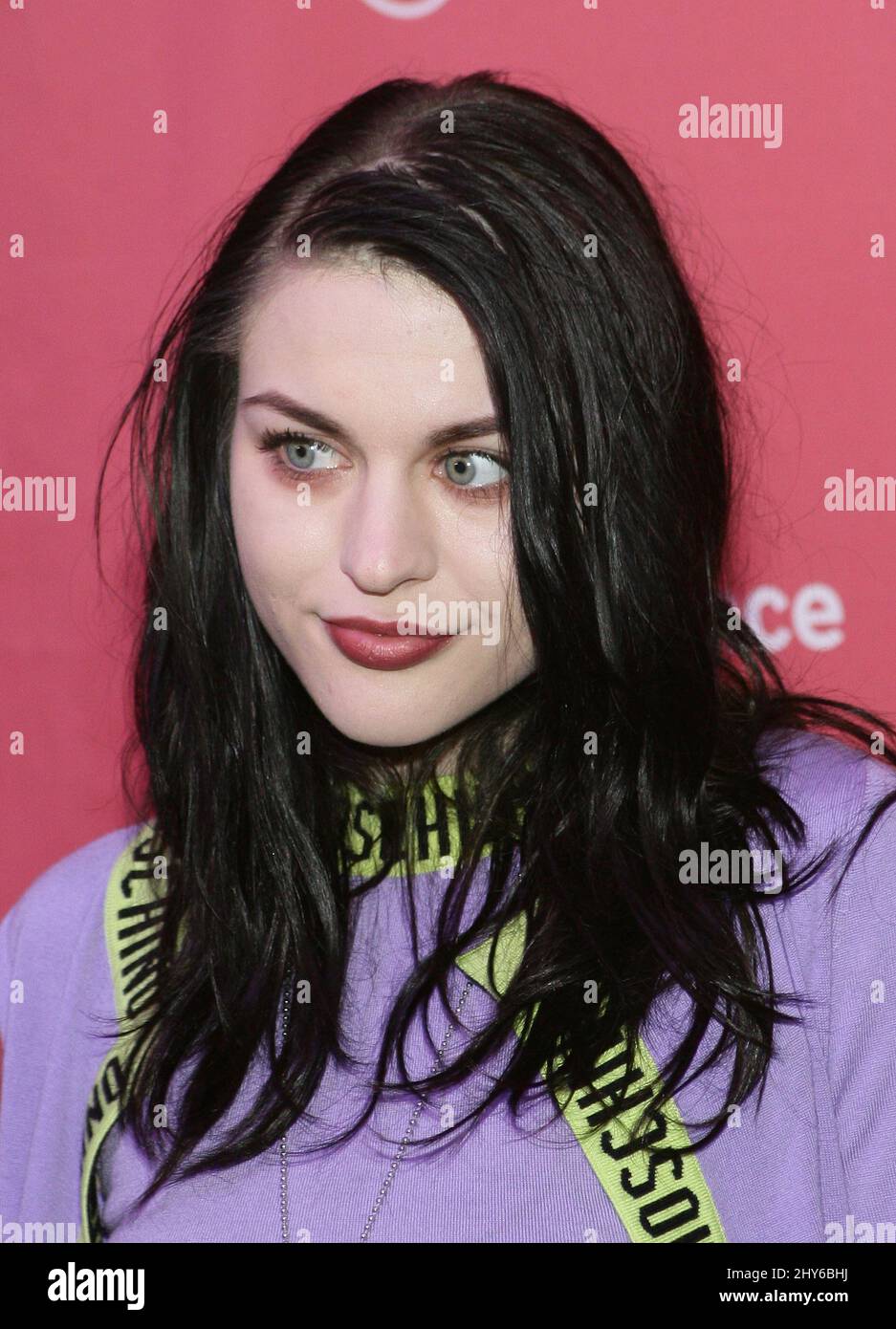 Frances Bean Cobain attending the 2015 Sundance Film Festival Premiere of KURT COBAIN: MONTAGE OF HECK held at the Marc Stock Photo