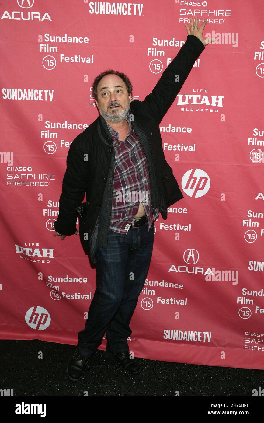 Kevin Pollak attending the 2015 Sundance Film Festival Premiere of I SMILE BACK held at the Library Center Theatre Stock Photo