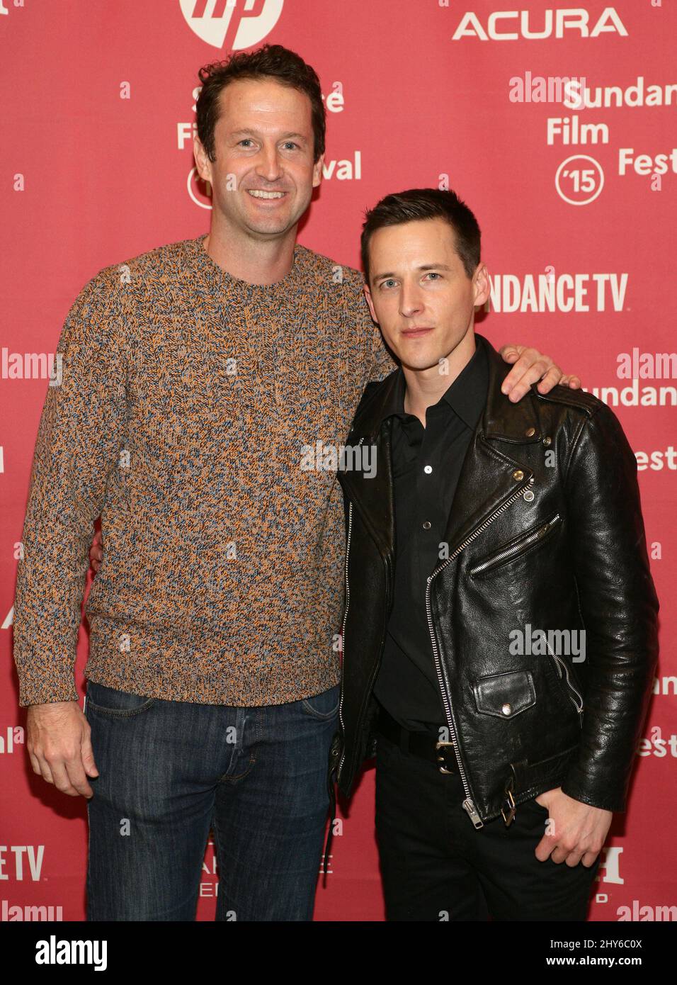 Trevor Groth and Justin Kelly attending the 2015 Sundance Film Festival ...