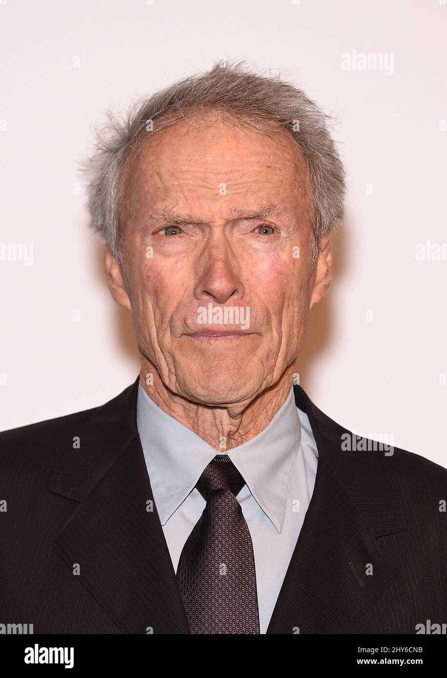 Clint Eastwood attending the Oscar Nominees Luncheon held at the Beverly Hilton Hotel Stock Photo