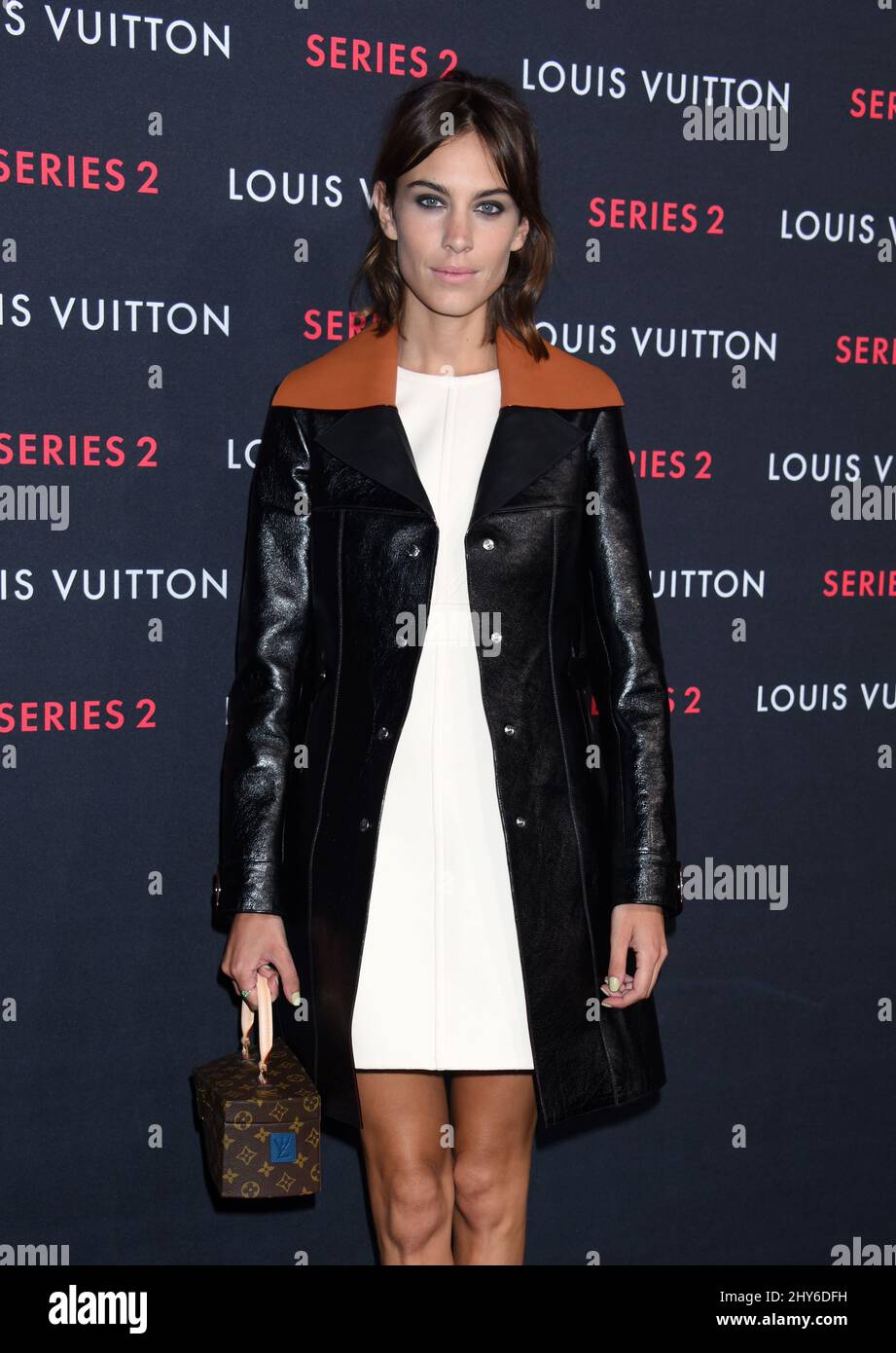 Alexa Chung attending the Louis Vuitton Womenswear Fall/Winter 2022/2023  show as part of Paris Fashion Week in Paris, France on March 07, 2022.  Photo by Aurore Marechal/ABACAPRESS.COM Stock Photo - Alamy