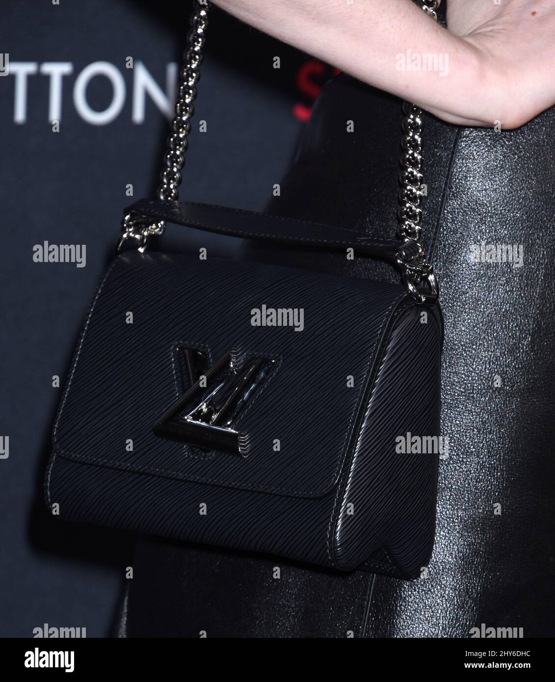 Ashley Tisdale wearing Louis Vuitton Odeon Bag in Monogram Canvas