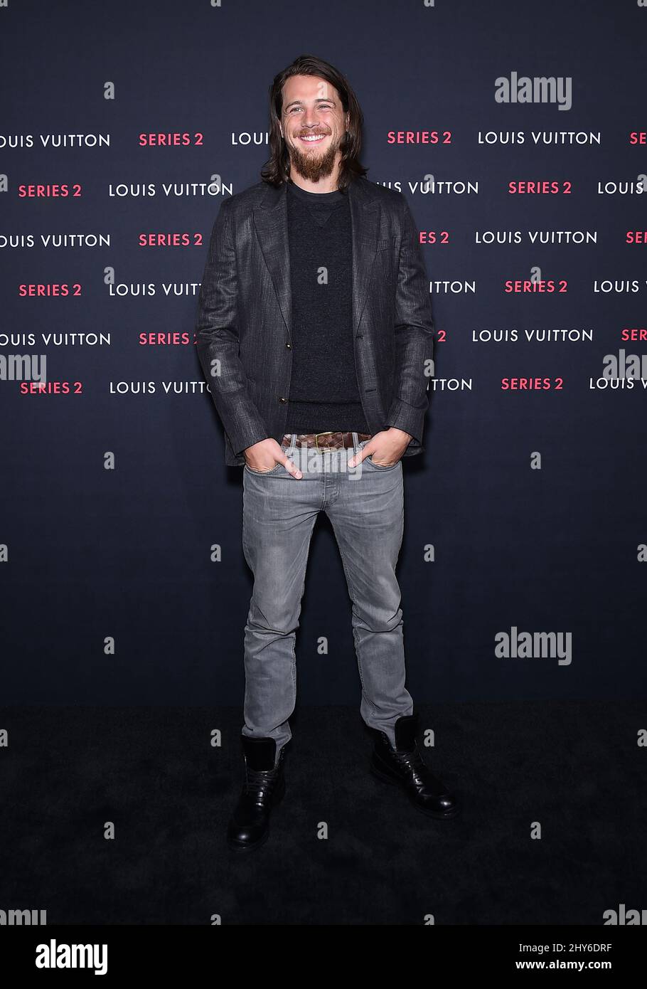 Ben Robson attends an event called, Louis Vuitton unveils an unconventional exhibition, 'SERIES 2 ??? Past, Present and Future'. This exhibition is a modern and unexpected interpretation of a fashion show. February 5, 2015 Los Angeles, Ca. Stock Photo