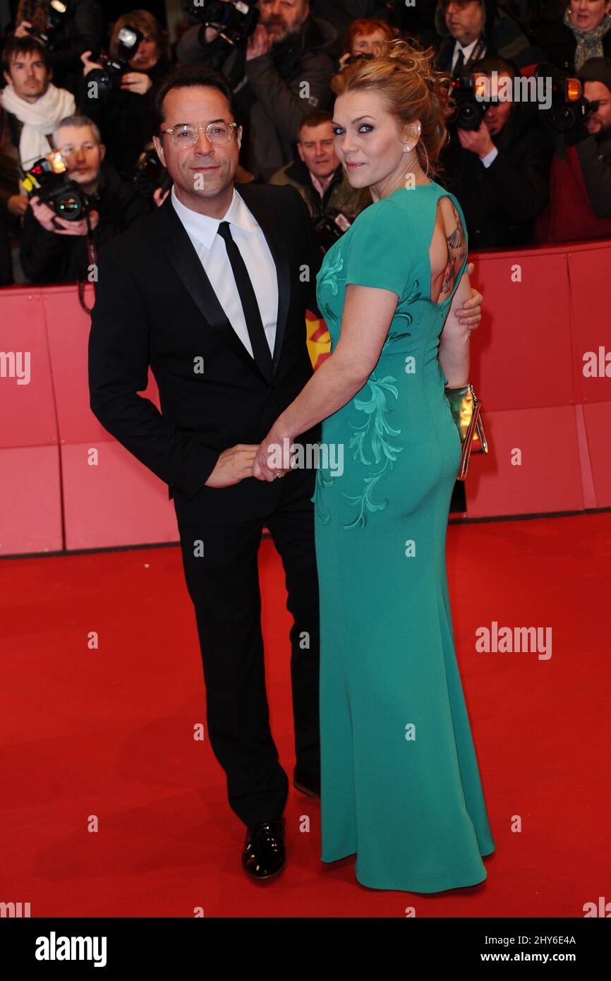 Actors Jan Josef Liefers and wife Anna Loos attending the Nobody Wants the Night premiere opening the 65th Berlinale, Berlin International Film Festival, in Berlin, Germany, February 5, 2015. Photo by Aurore Marechal/ABACAPRESS.COM Stock Photo