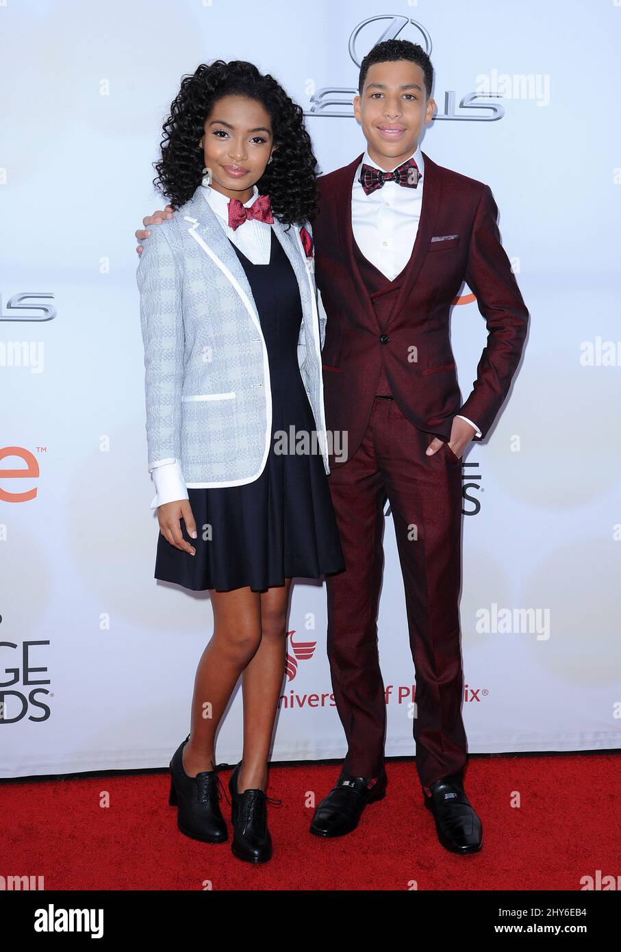 Yara shahidi and marcus scribner hires stock photography and images(02)