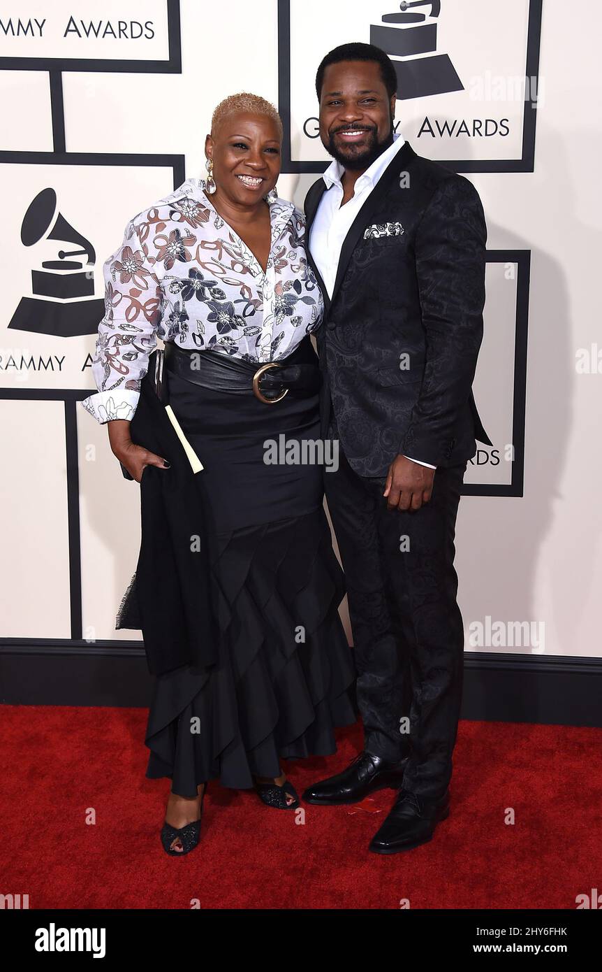 Malcolm jamal warner and pamela warner hires stock photography and