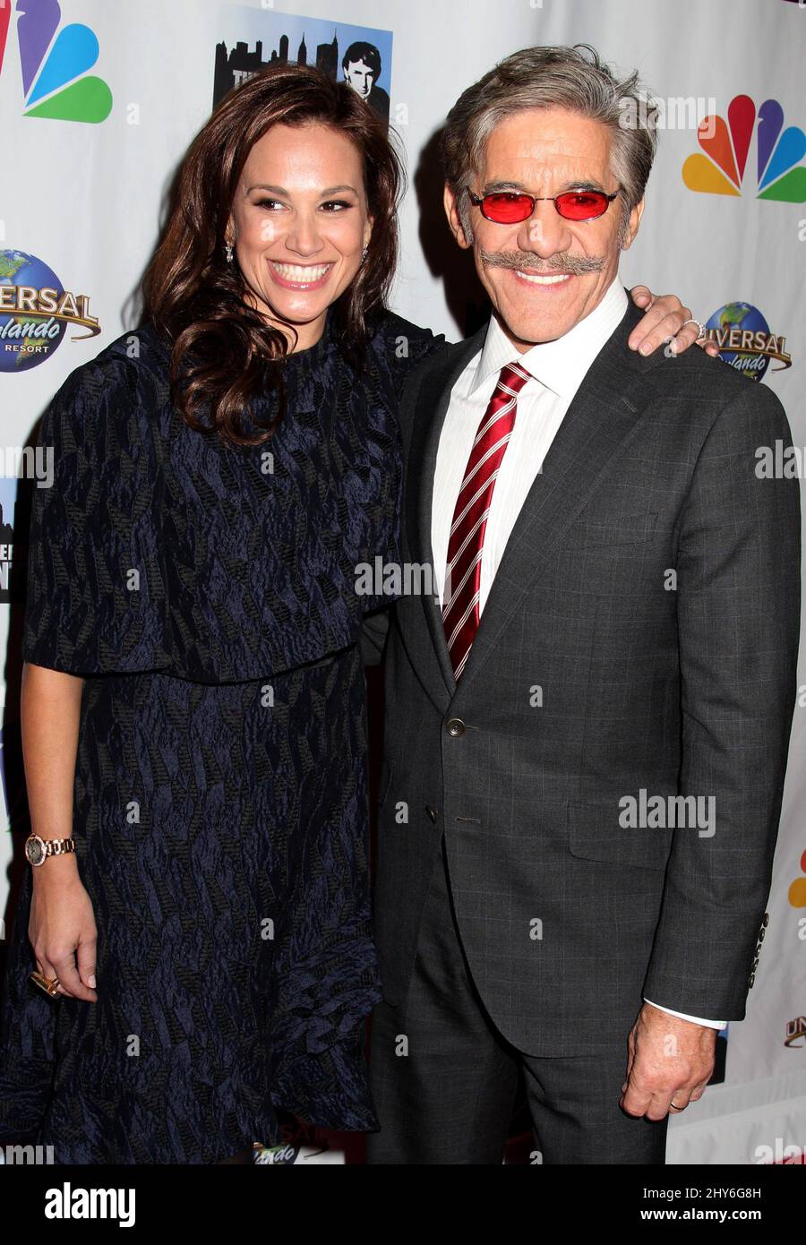 Geraldo Rivera and Erica Levy attending the “The Celebrity Apprentice