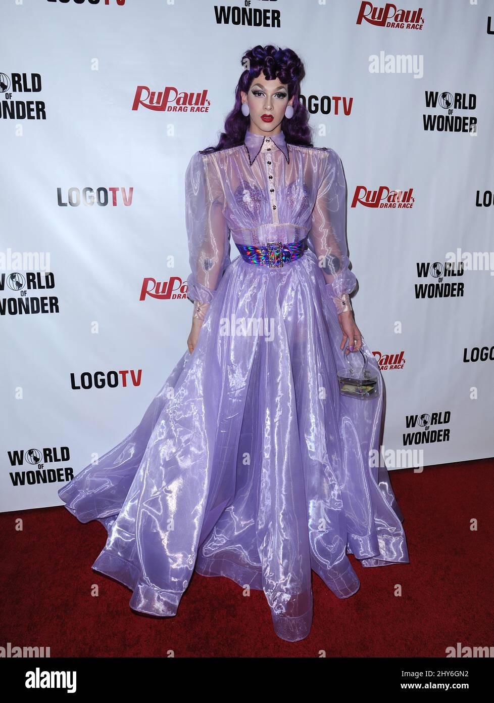 violet chachki purple dress Violet Chachki's Glamorous 2021 Calendar Is a Visual Feast