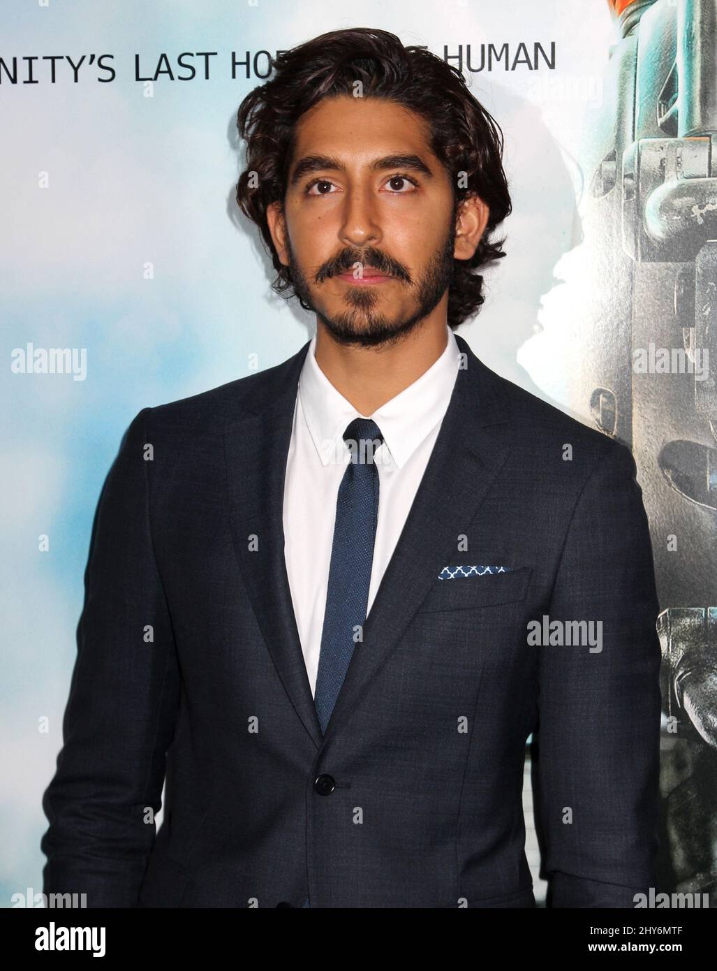 Dev Patel attending the Chappie premiere in New York Stock Photo Alamy